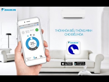 Máy Điều Hòa Không Khí Daikin Được Điều Khiên Bằng Điện Thoại