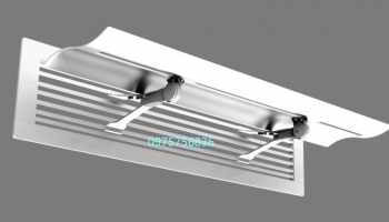 Cửa Gió Hướng Dòng Cánh Uốn Cong Dấu Ngã Hướng Gió Điều Hoà 0975756836