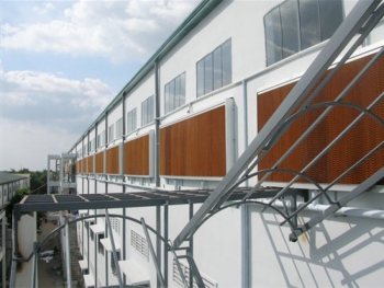 Làm mát nhà xưởng bằng hệ thống Cooling Pad