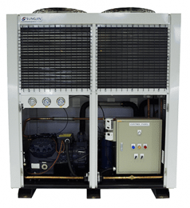 Cụm máy nén dàn ngưng Sungjin SPHD một cấp sử dụng trong kho đông