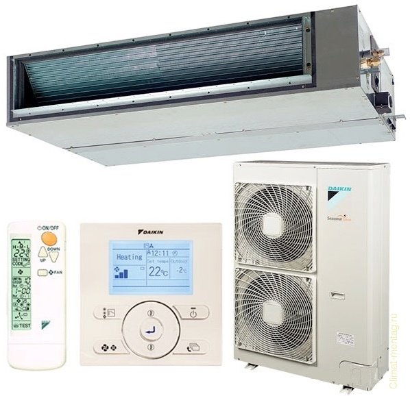 Điều Hòa Âm Trần Nối Ống Gió Daikin 2 Chiều 24.000 BTU FBQ71EVE/RZQ71LV1