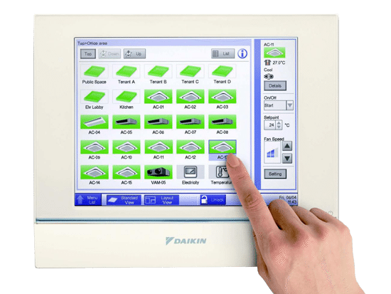 Điều Khiển Điều Hòa Trung Tâm Daikin VRV