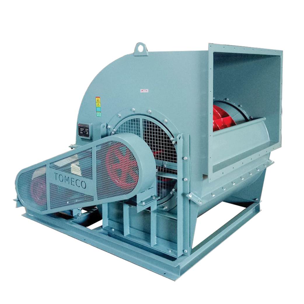 Quạt Tăng Áp Cầu Thang hút Khói Hành Lang