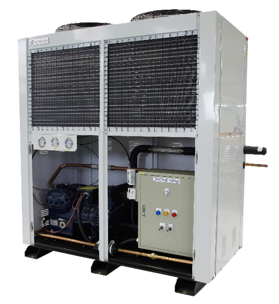Cụm máy nén dàn ngưng Sungjin SPHD một cấp sử dụng trong kho mát